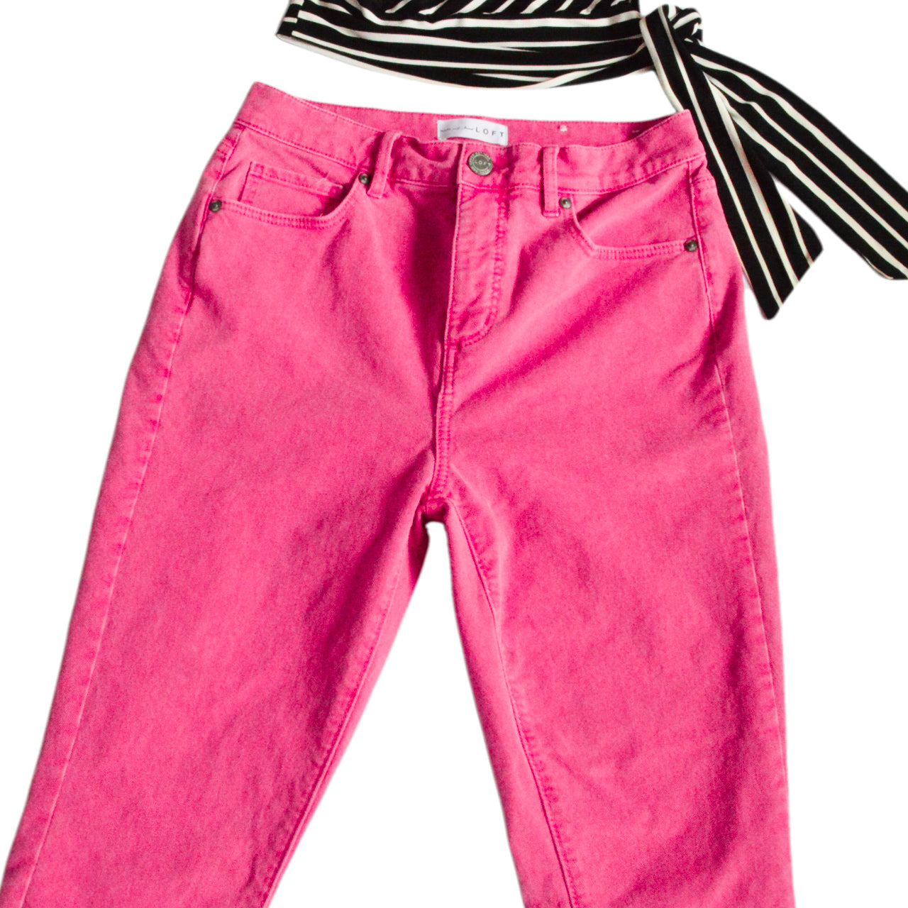 Pantalon rosa barbie