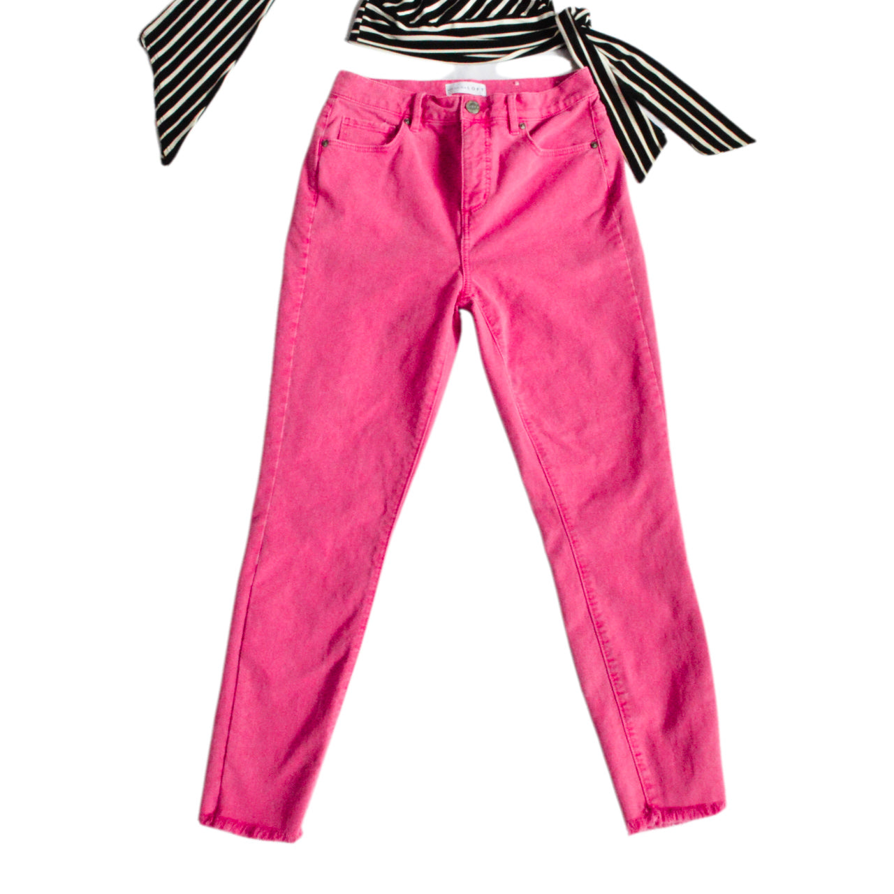 Pantalon rosa barbie