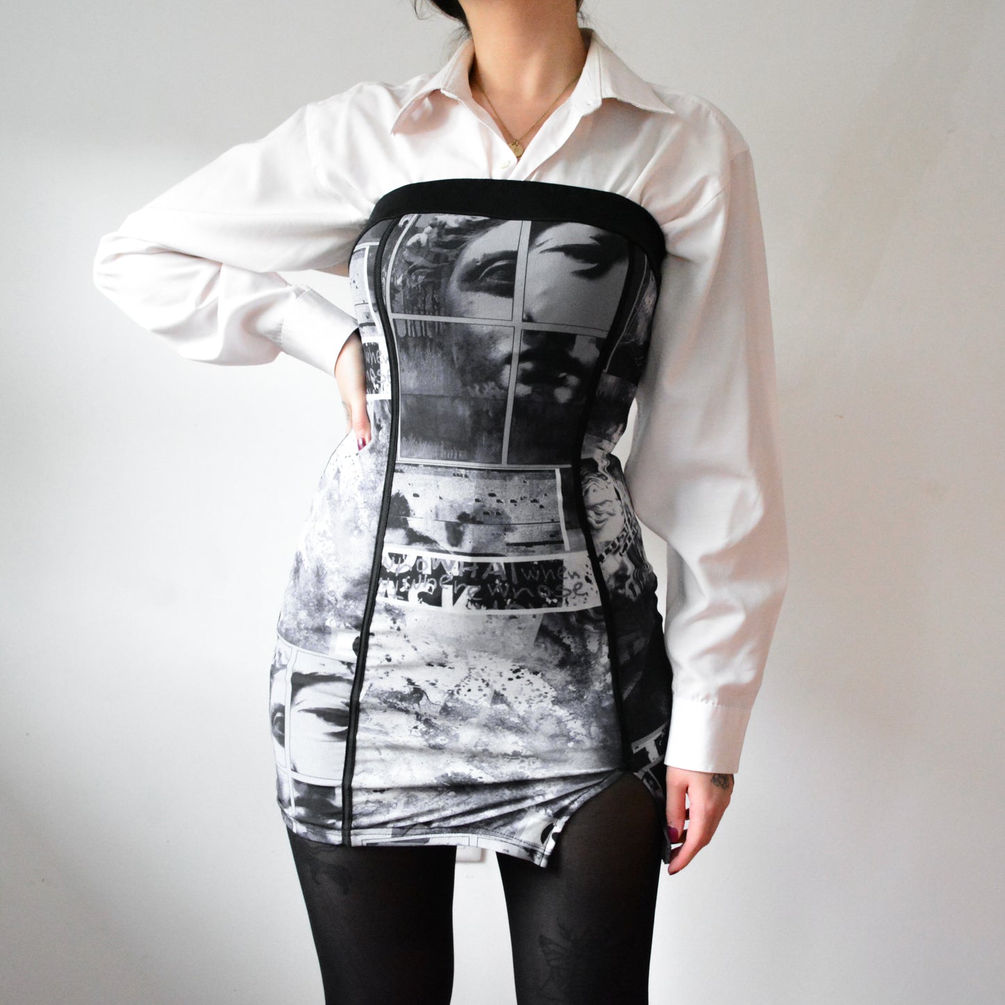 Vestido newspaper B&N
