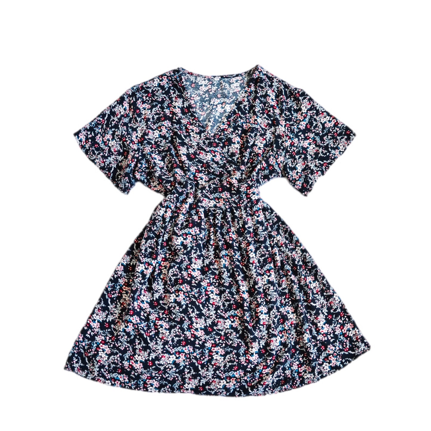 Vestido floral wrapp
