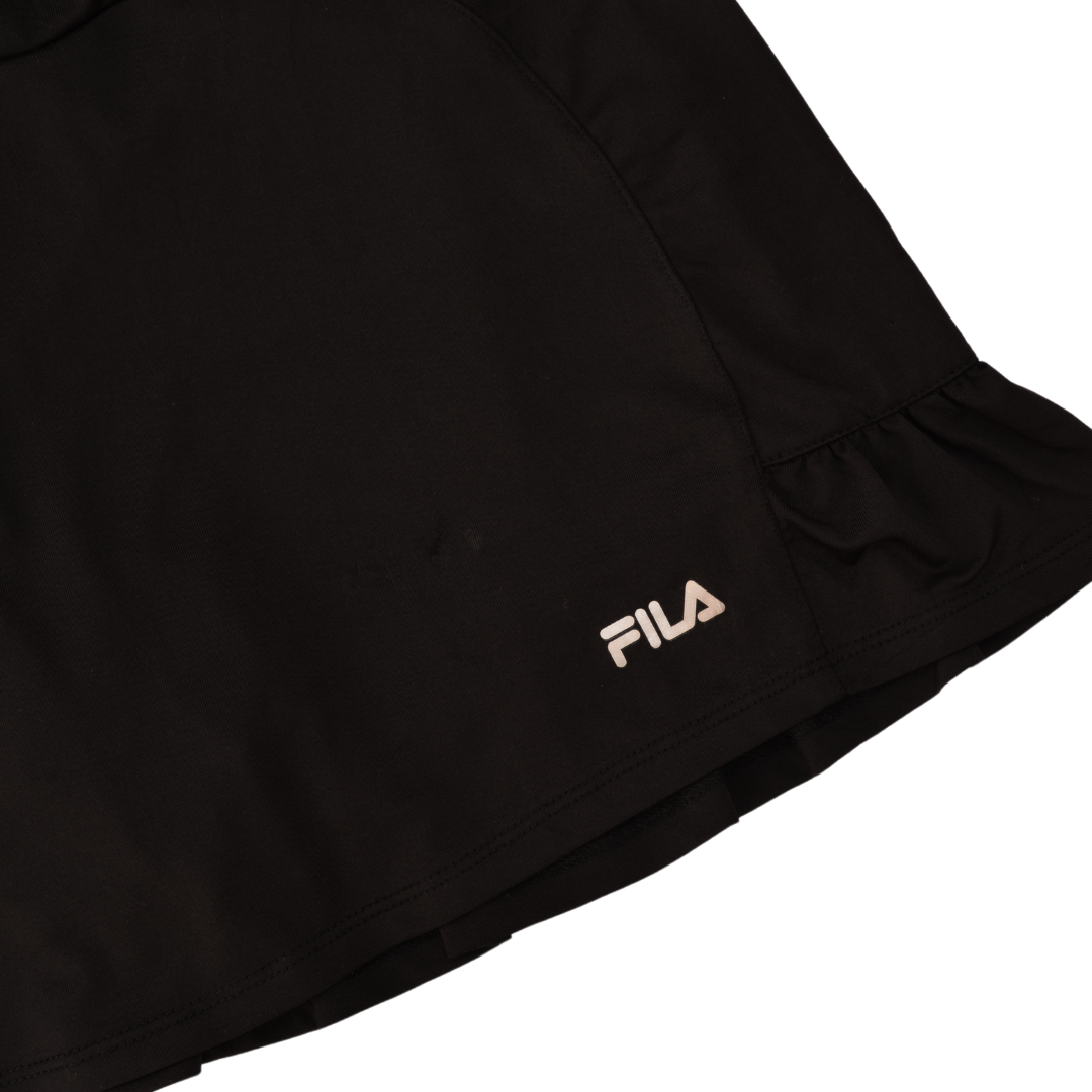 Mini falda negra Fila