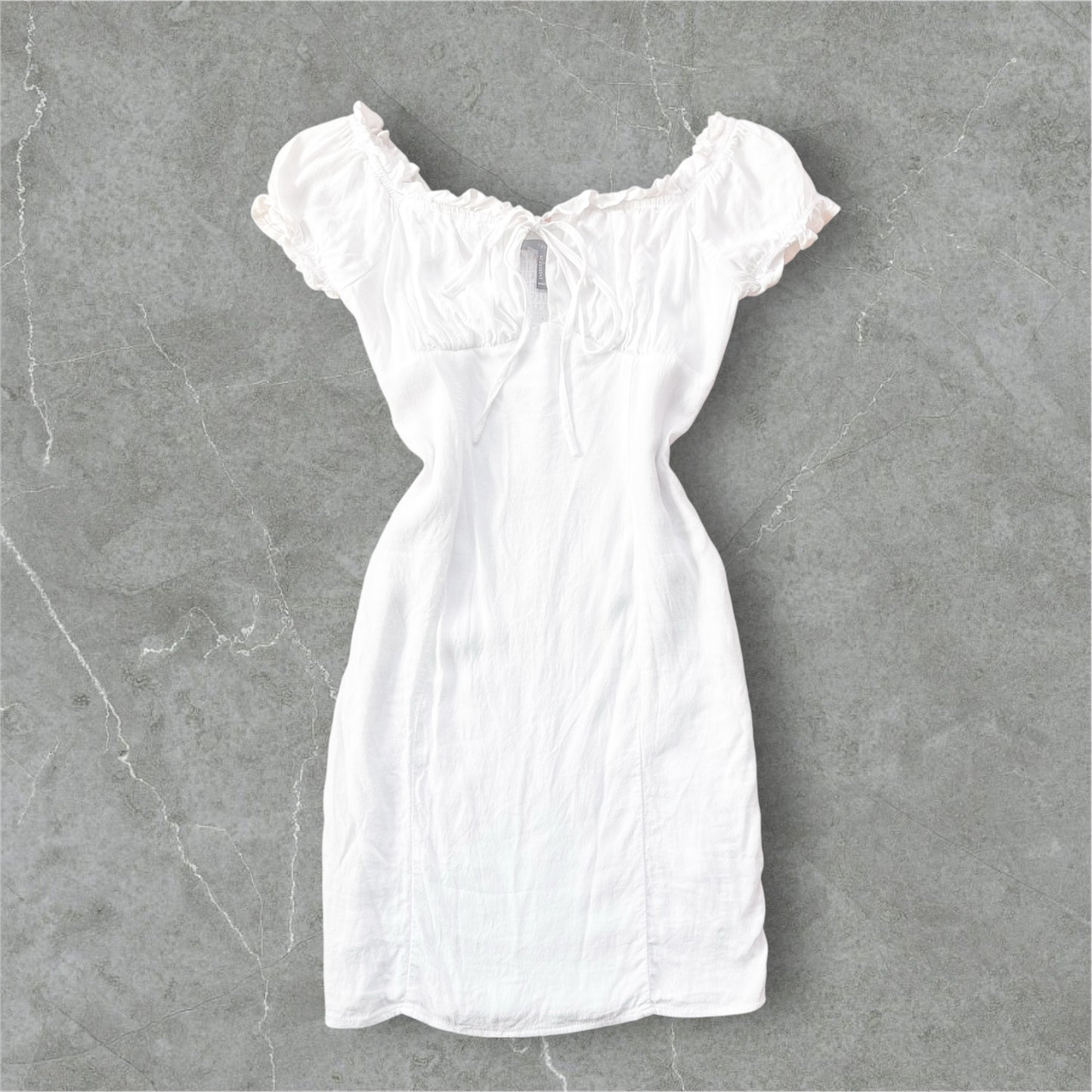 Vestido cottage blanco