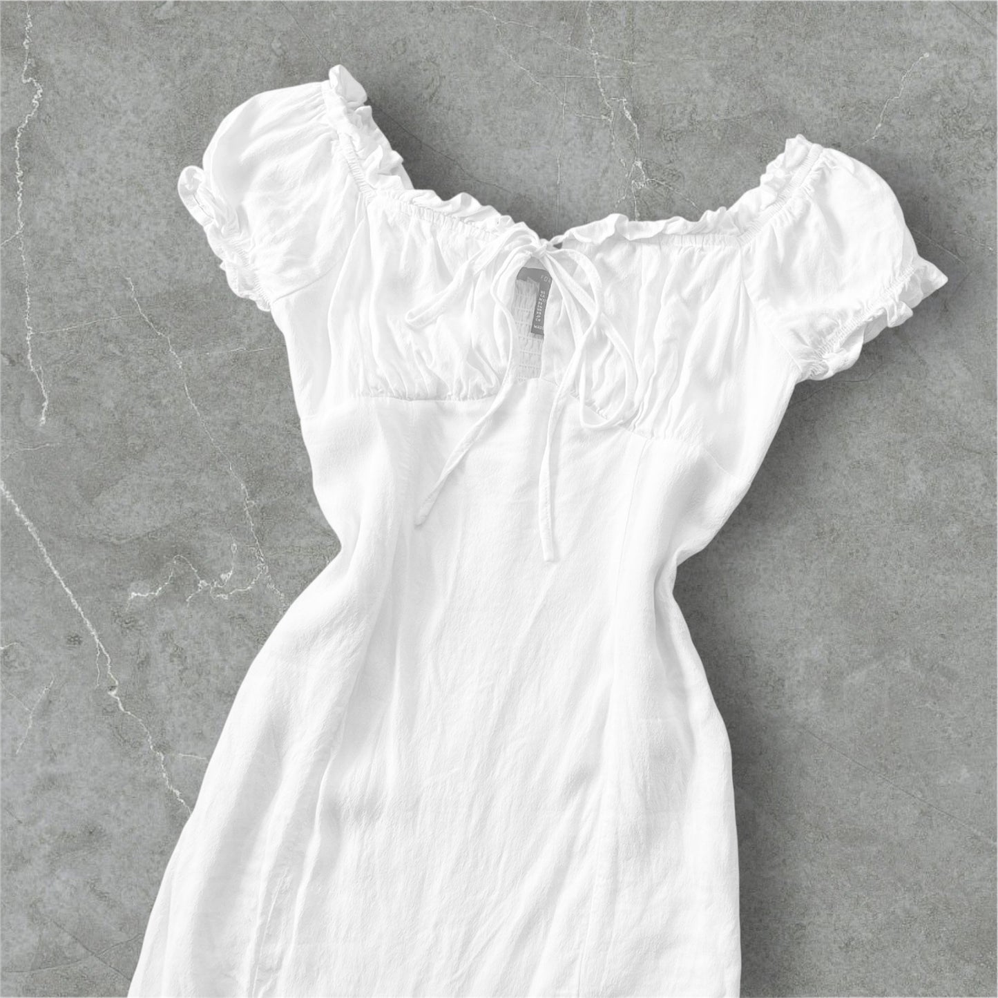 Vestido cottage blanco