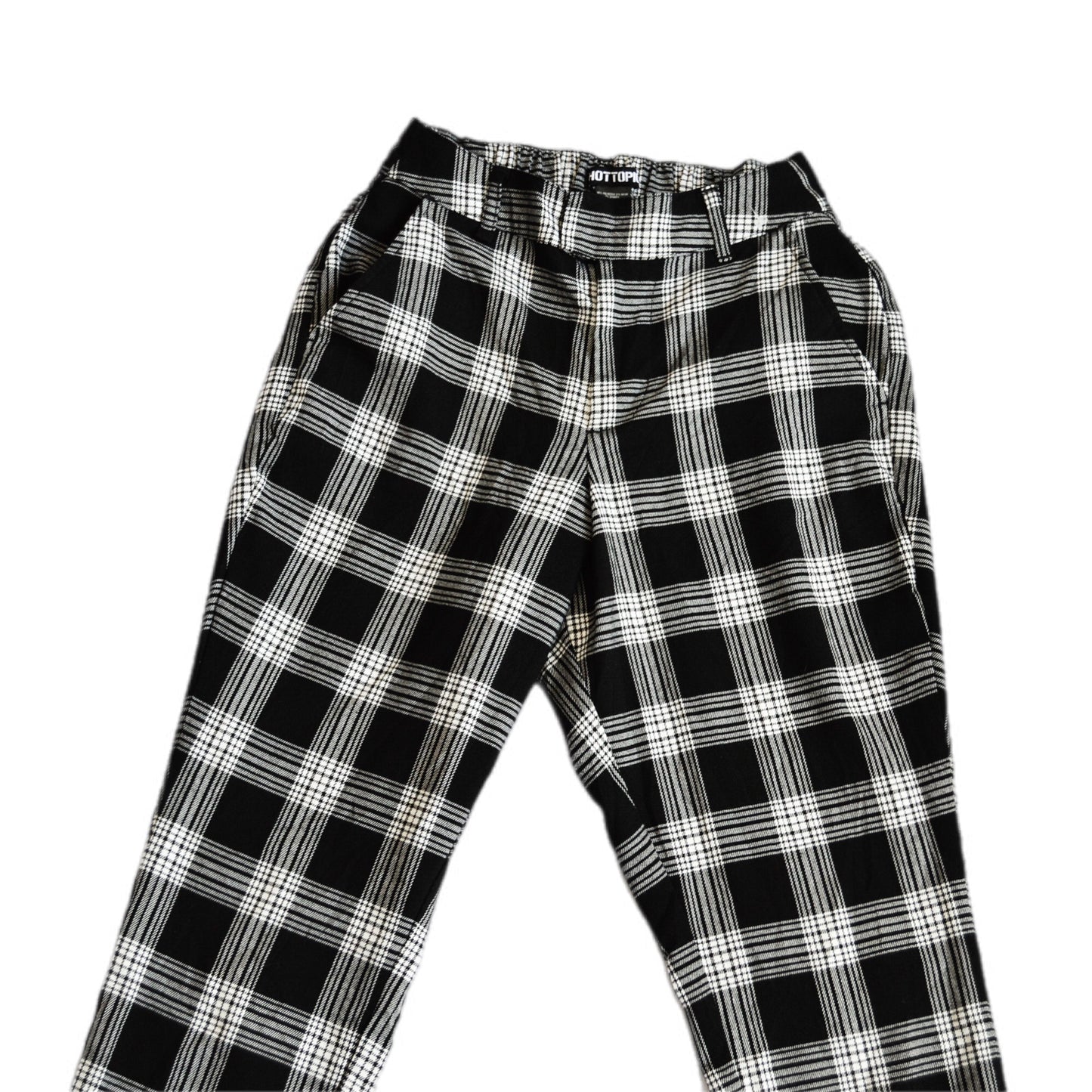Pantalón plaid B&W
