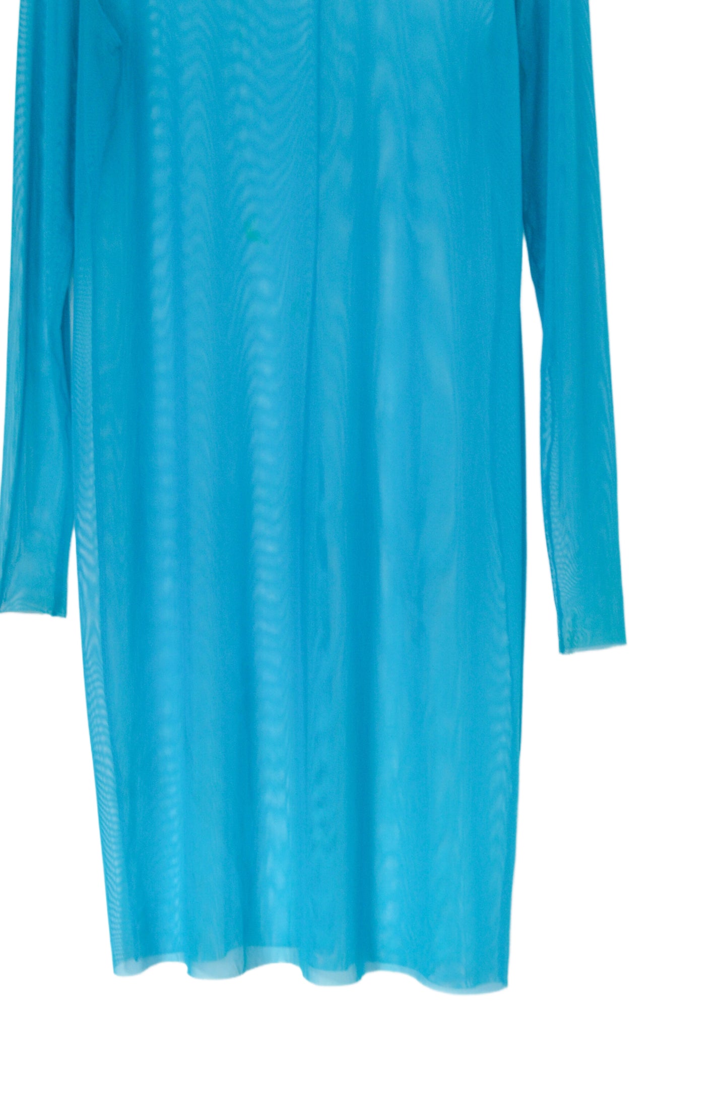 Vestido azul mesh
