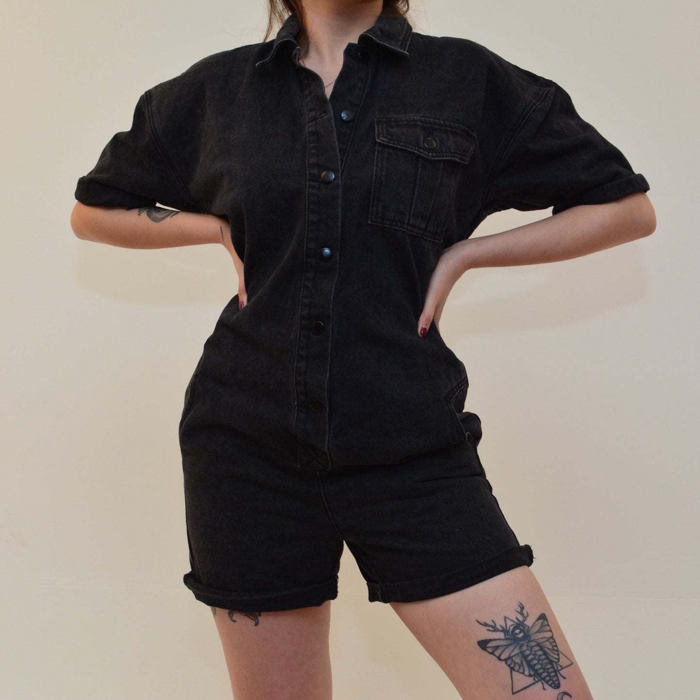 Jumper denim negro