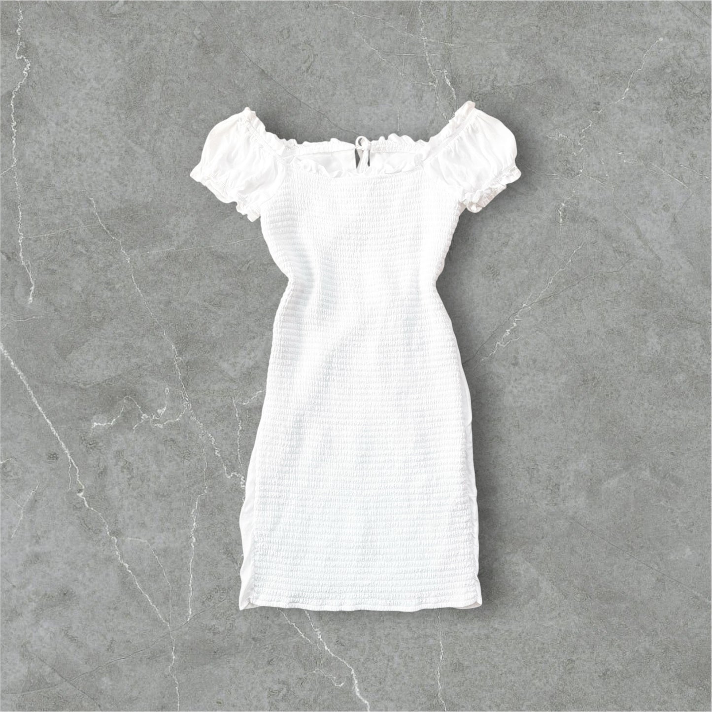 Vestido cottage blanco