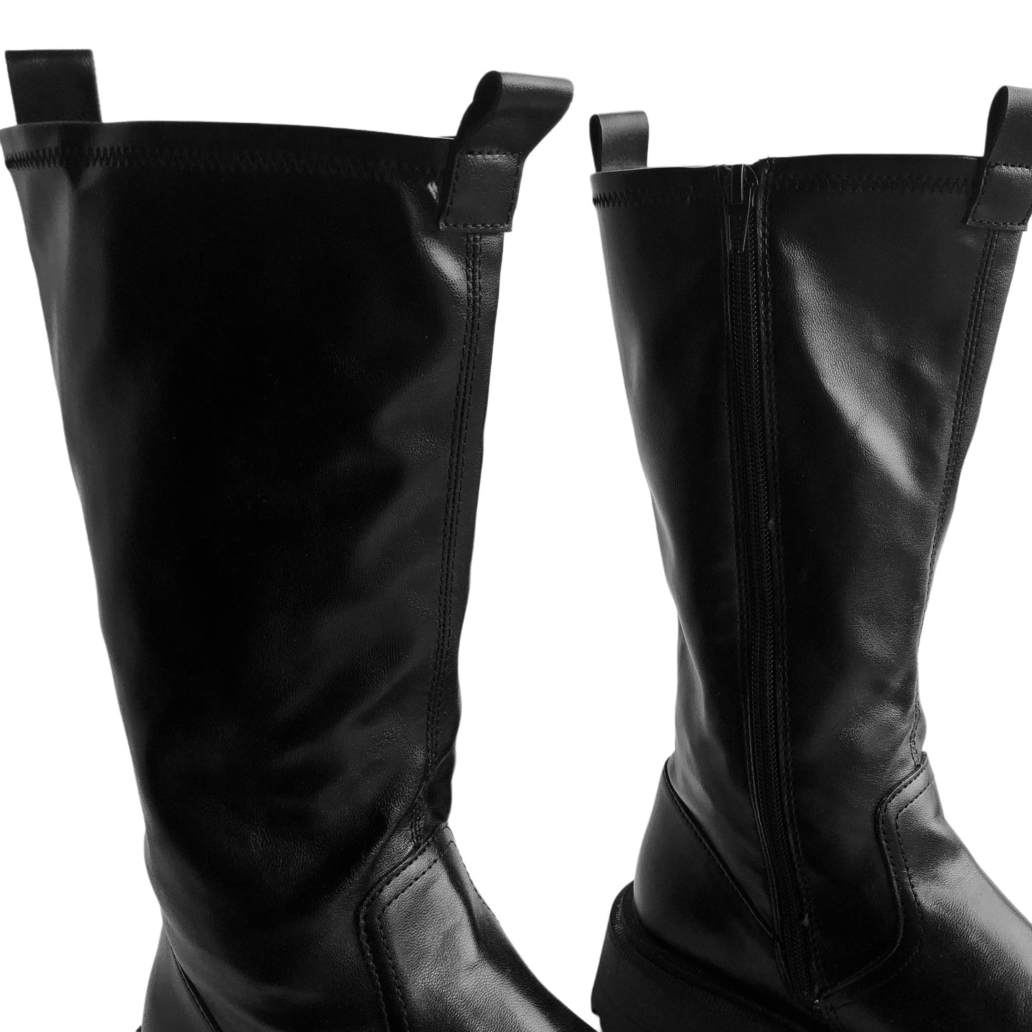 Botas negras con plataforma