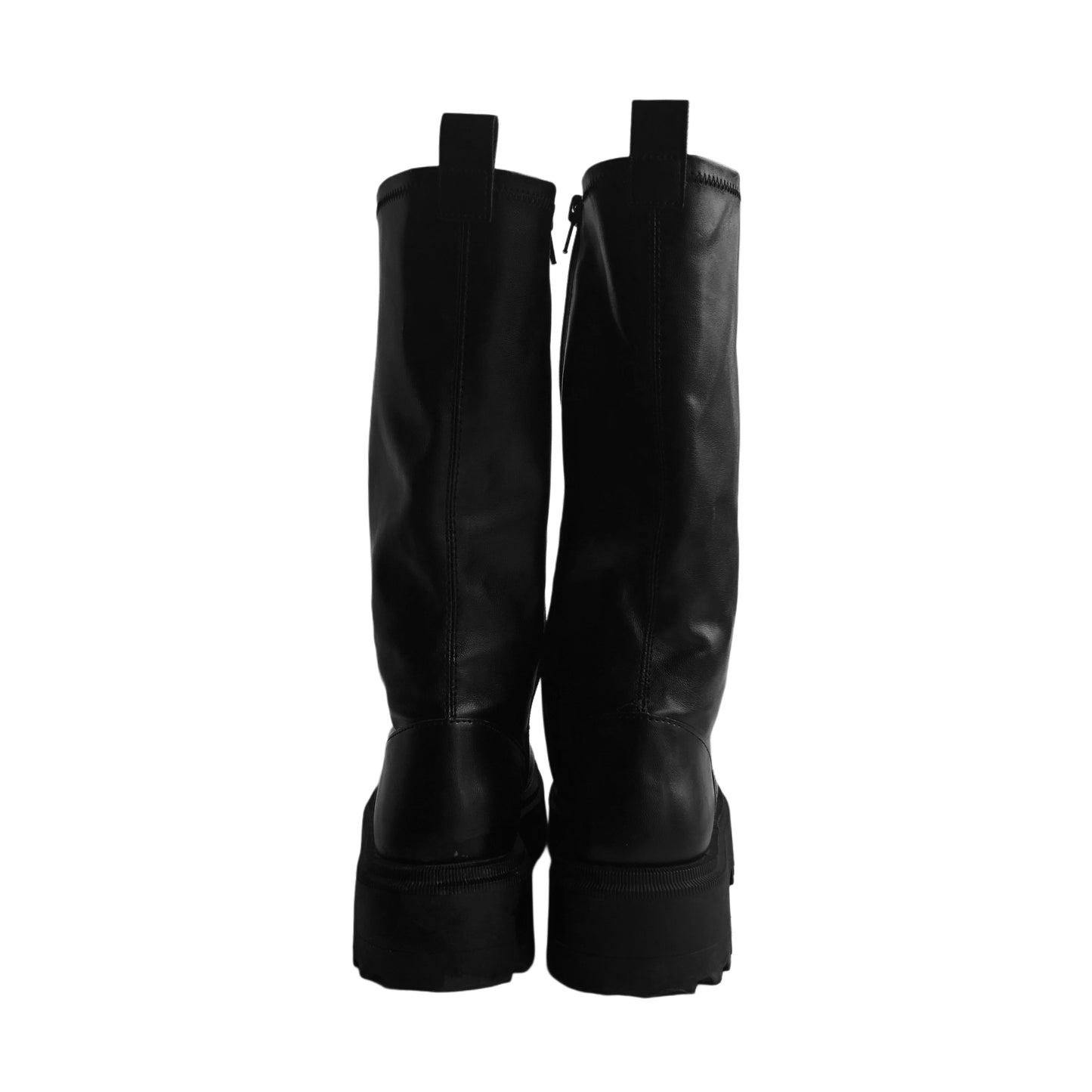 Botas negras con plataforma