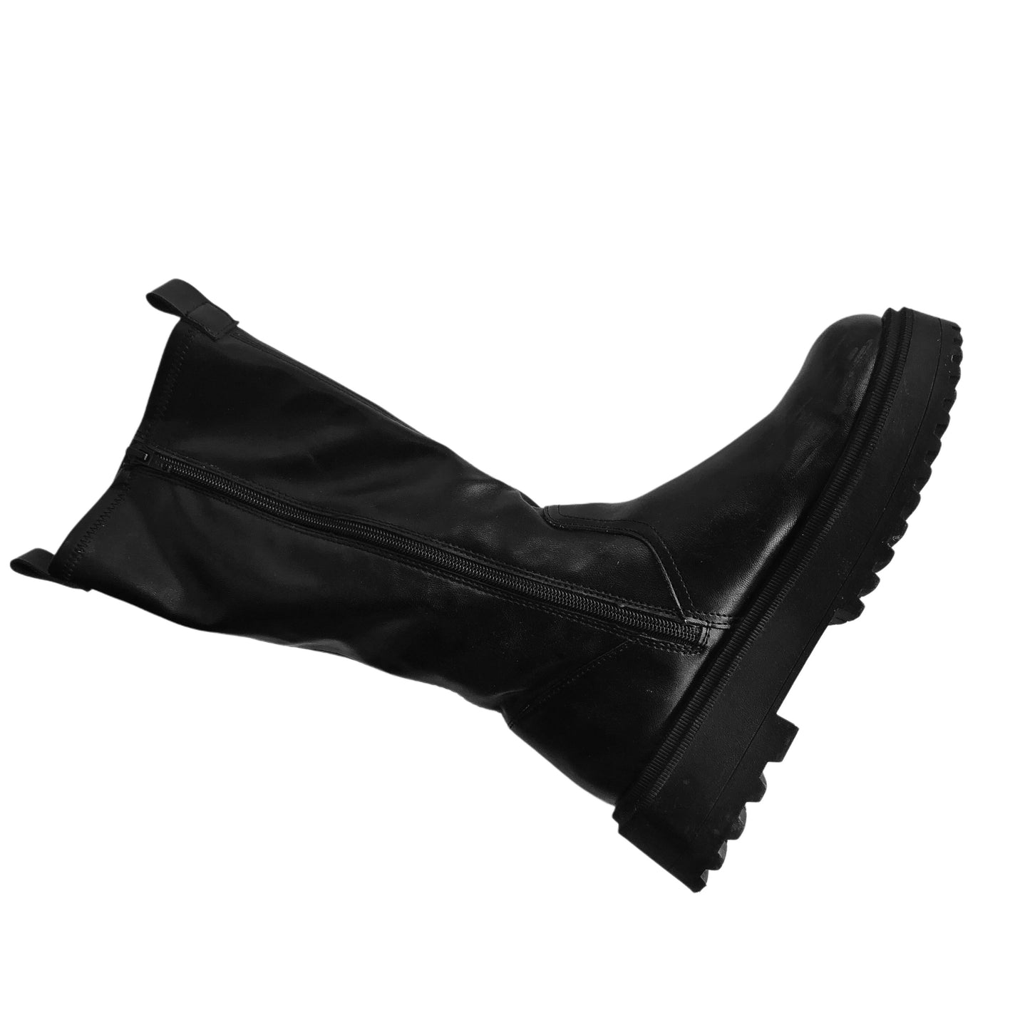 Botas negras con plataforma