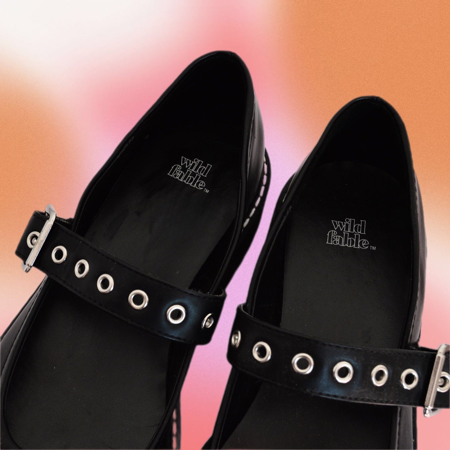 Zapatos Mary Jane negros