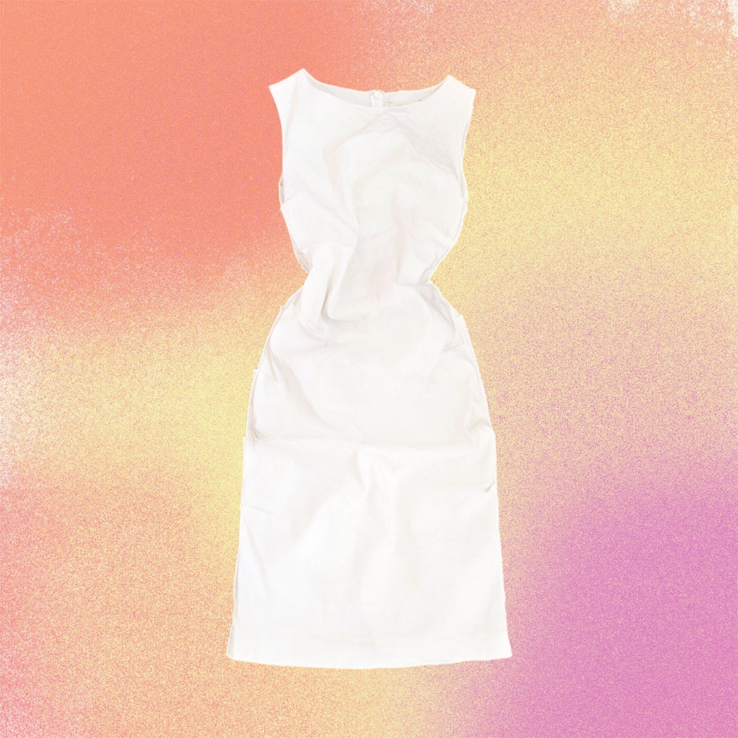 Vestido blanco de lino
