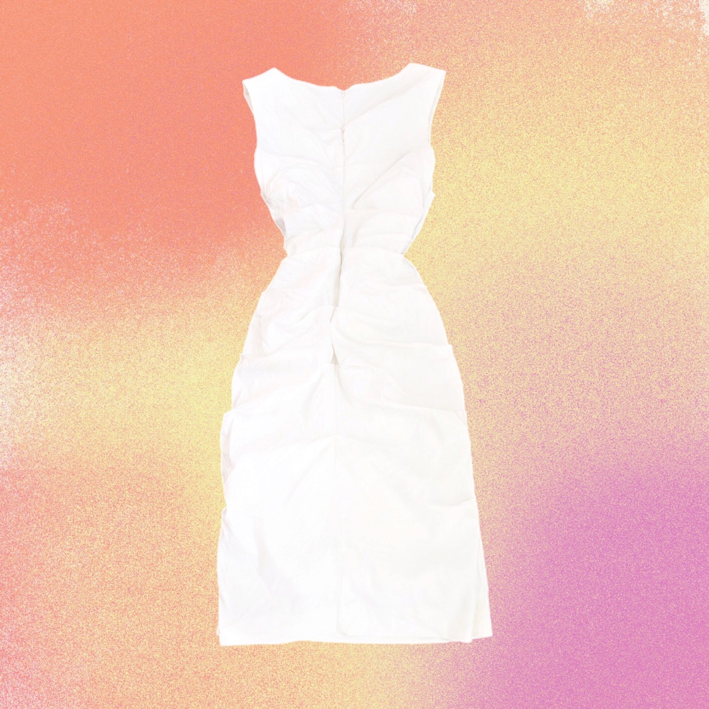 Vestido blanco de lino