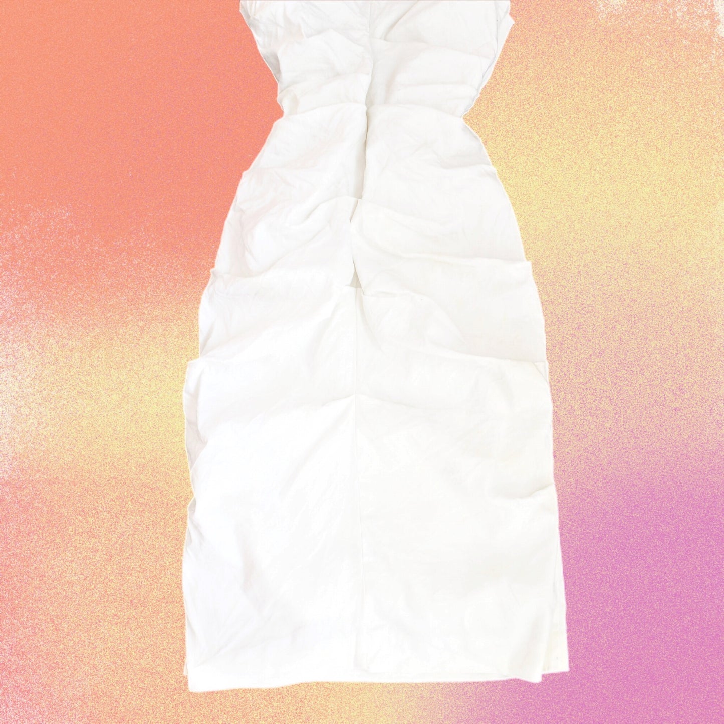Vestido blanco de lino