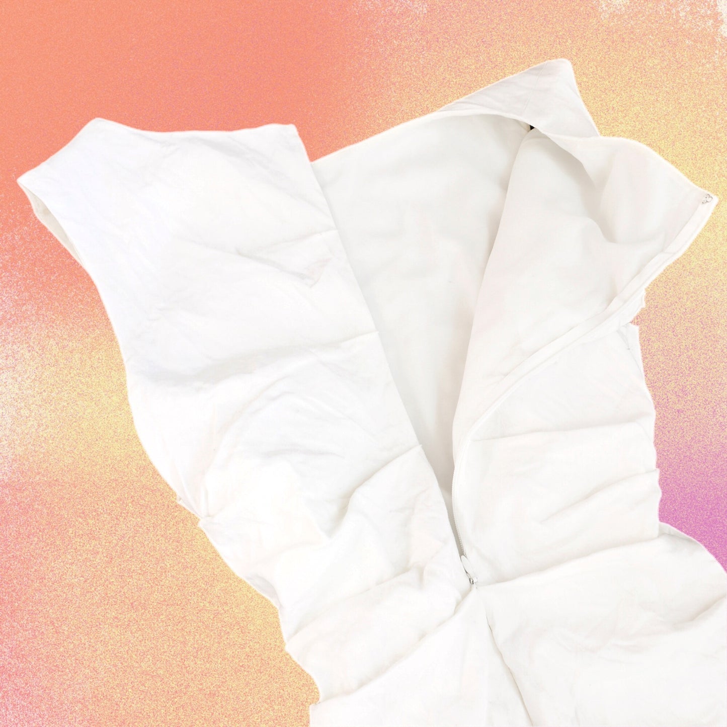 Vestido blanco de lino