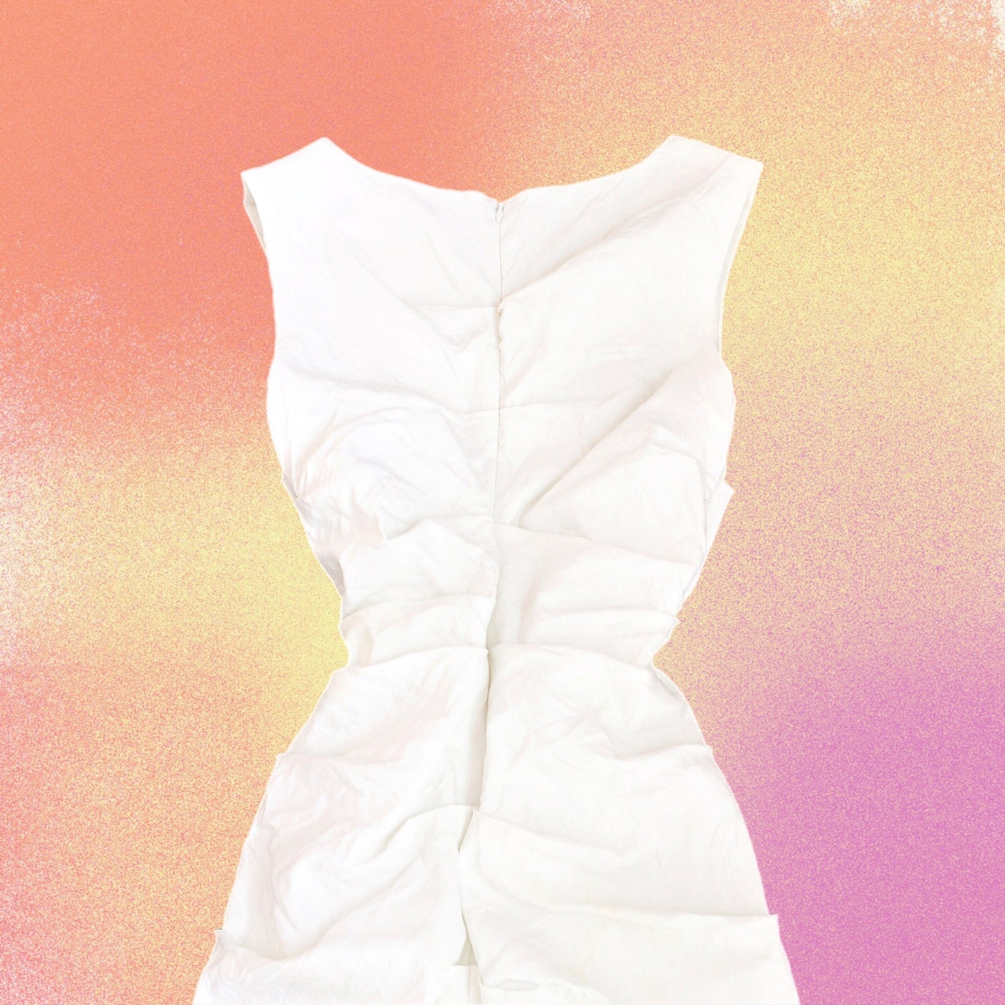 Vestido blanco de lino