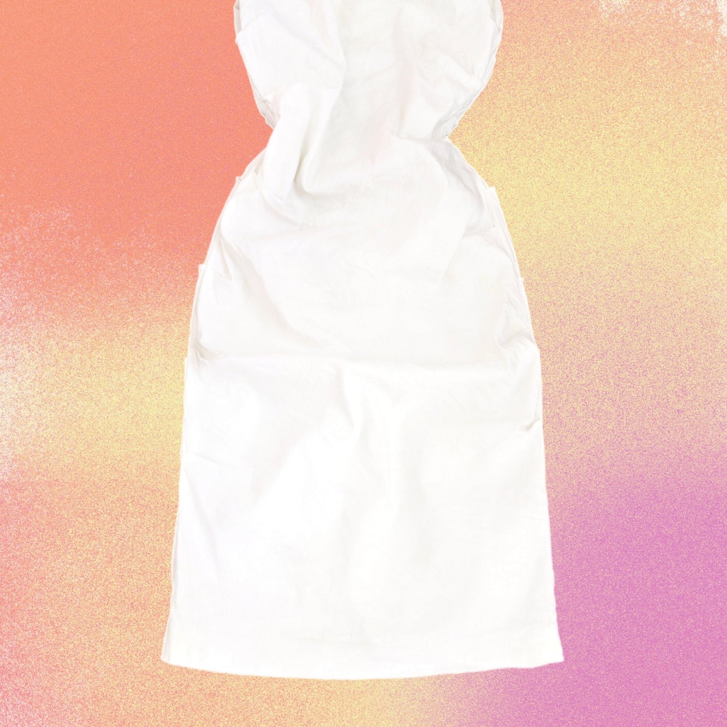 Vestido blanco de lino