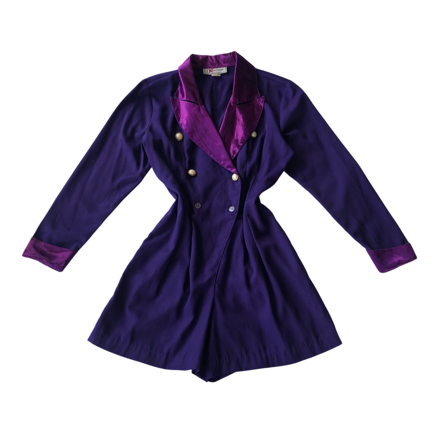 Jumpsuit vintage morado