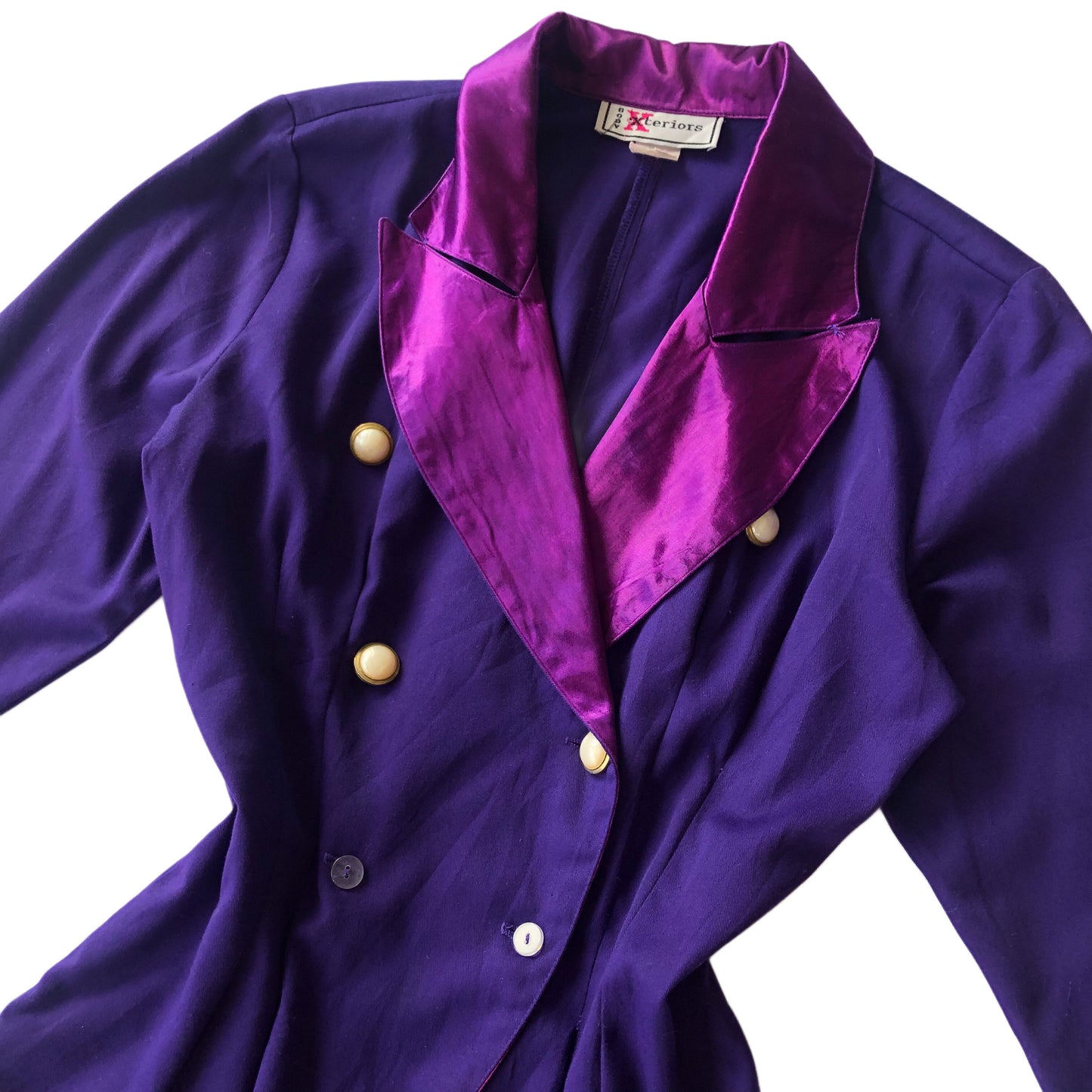 Jumpsuit vintage morado