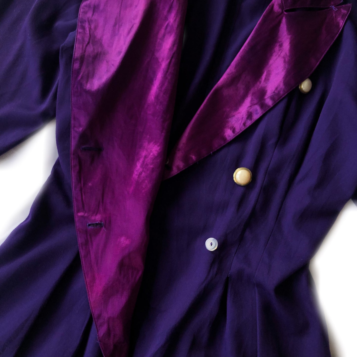 Jumpsuit vintage morado