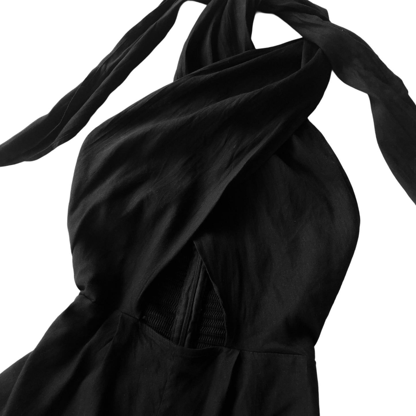 Jumpsuit negro escotado