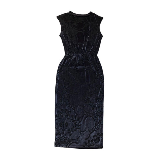 Vestido velvet texturizado