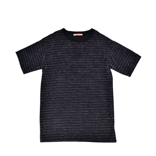 Vestido tshirt glitter de colores