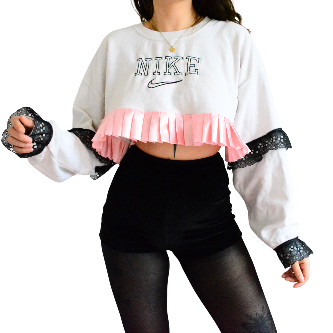 Sudadera Nike upcycling