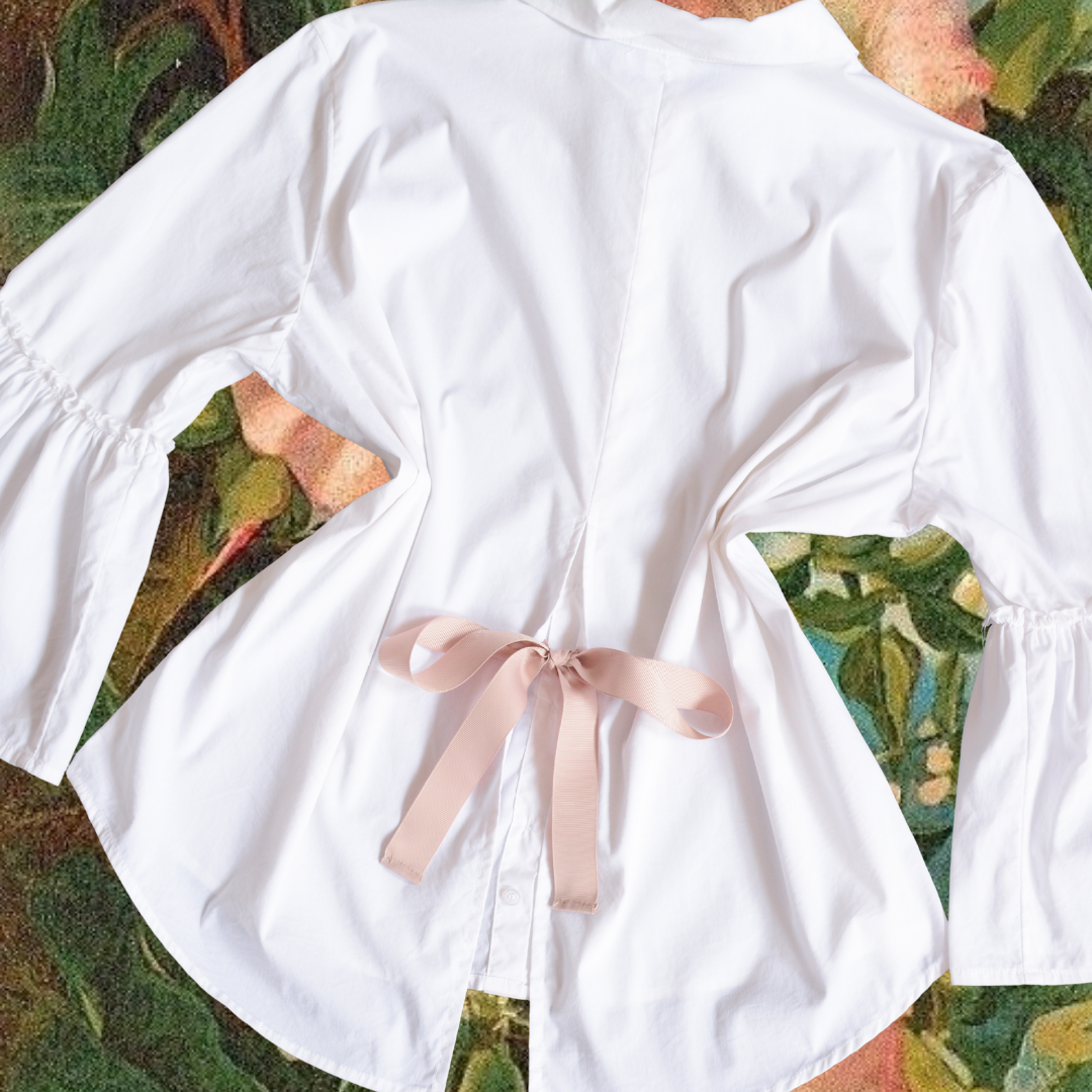 Blusa con moño