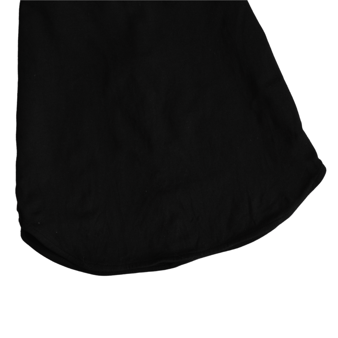 Minifalda negra circular
