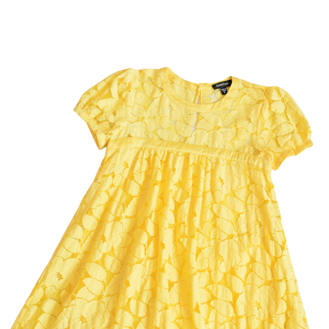 Vestido babydoll floral