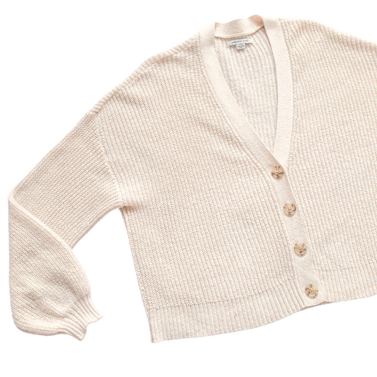 Sweater cardigan knit