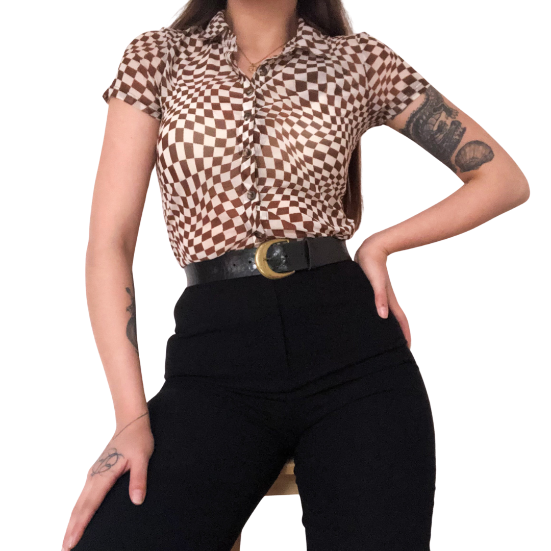 Blusa mesh