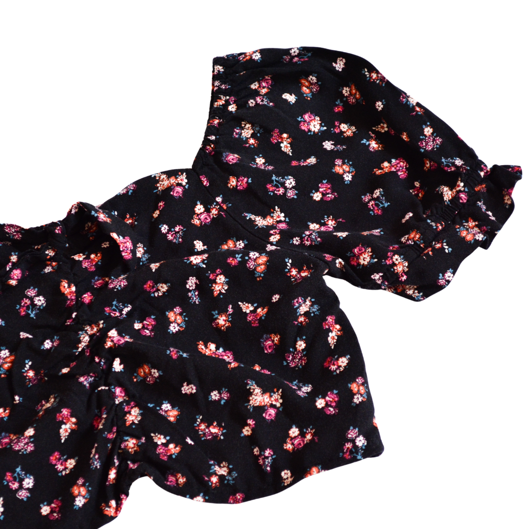 Conjunto upcycling floral