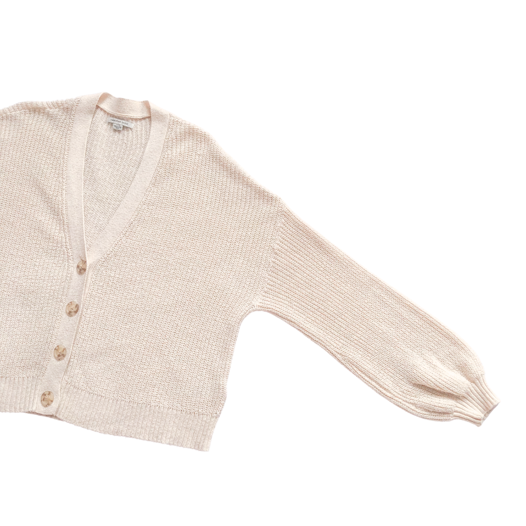 Sweater cardigan knit