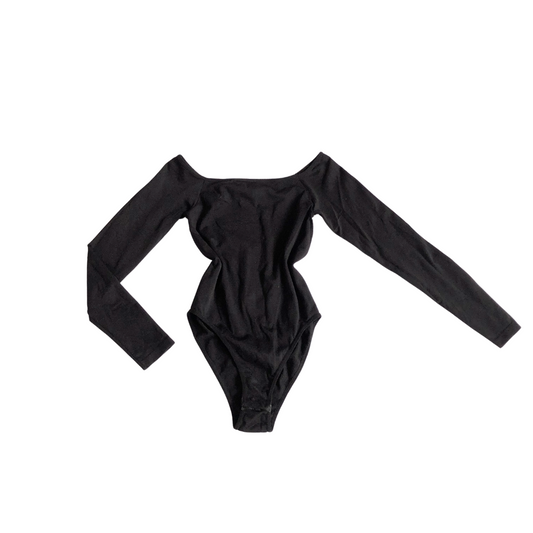Bodysuit negro offshoulder