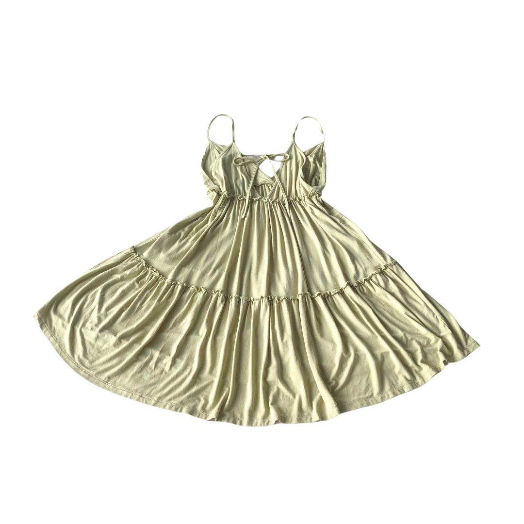 Vestido verde pastel