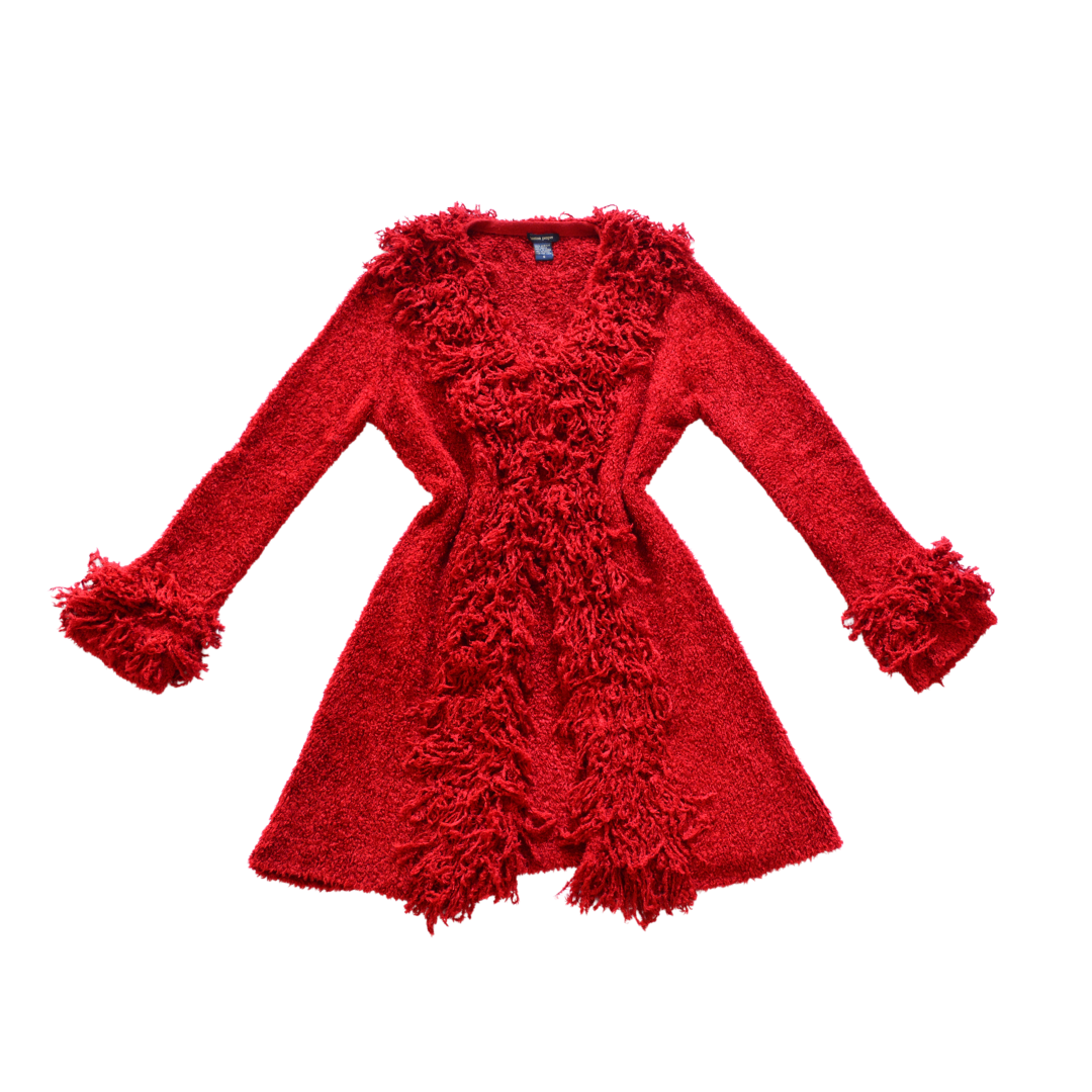 Suéter rojo vintage