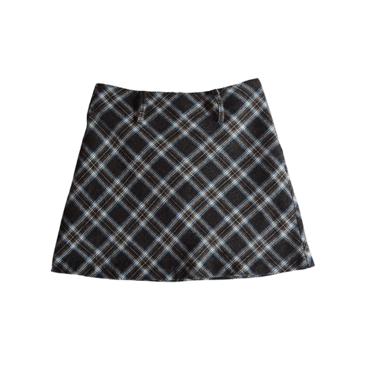 Falda tartan de rombos
