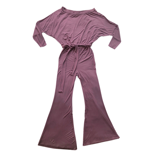 Jumpsuit morado pálido
