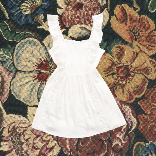 Vestido blanco de lino
