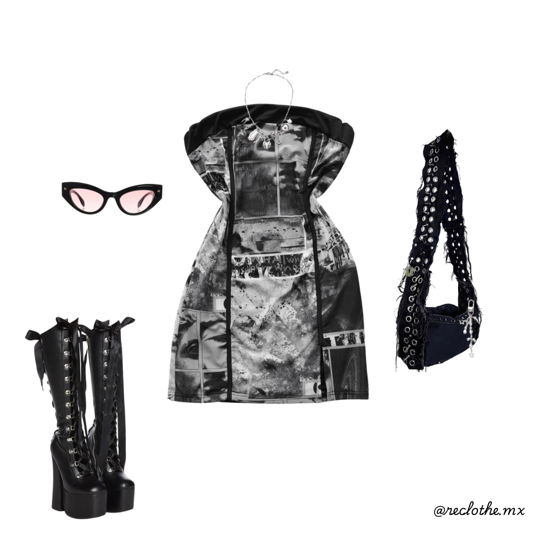 Vestido newspaper B&N