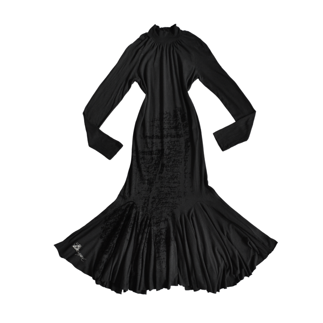 Vestido Desigual negro