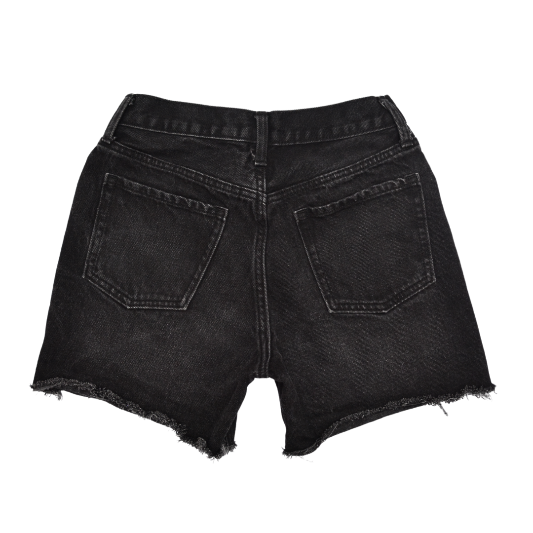 Momshort denim negro