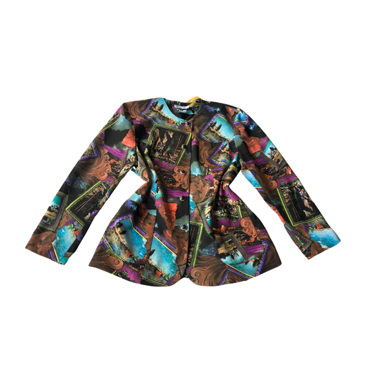 Blazer vintage 70s disco fotografías