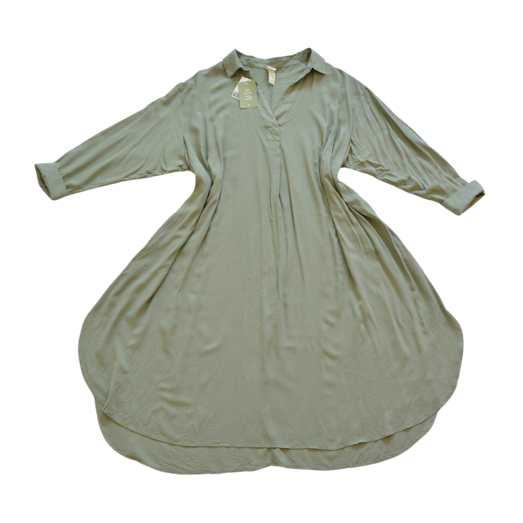 Vestido verde pálido