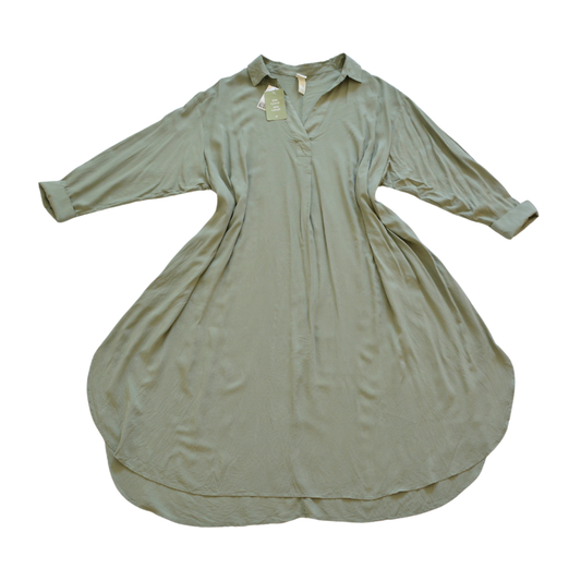 Vestido verde pálido