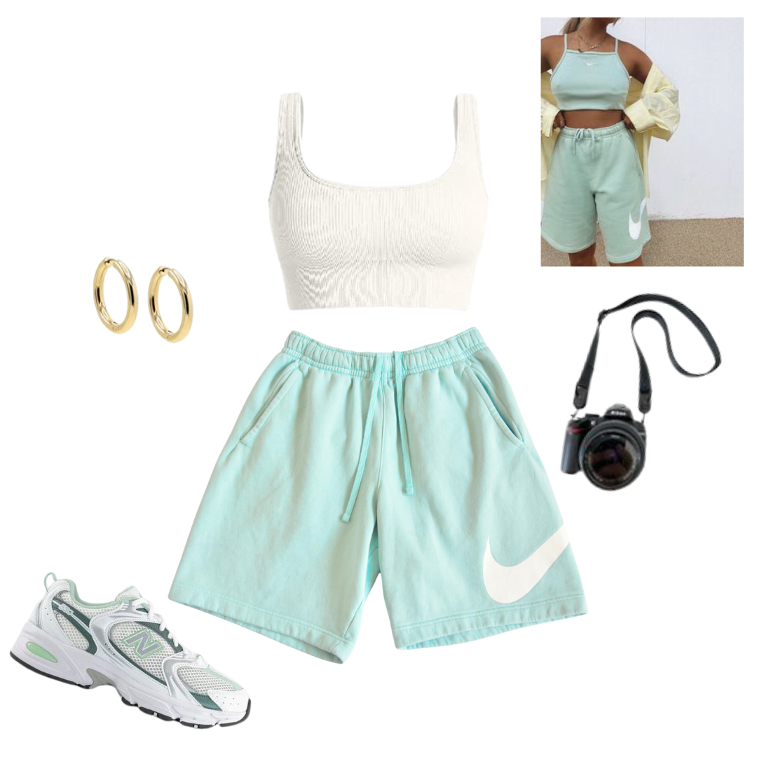 Short Nike menta