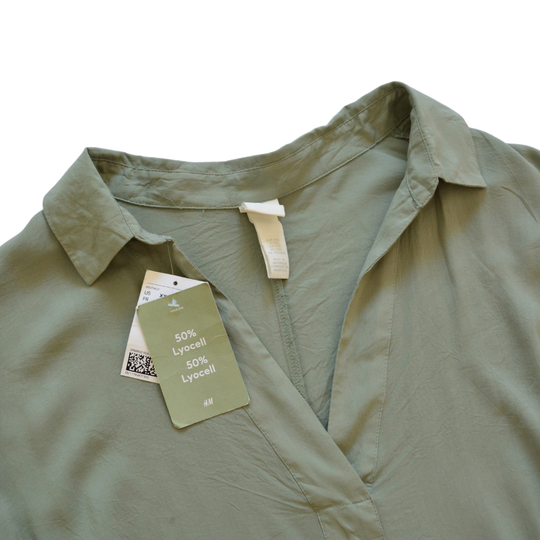 Vestido verde pálido