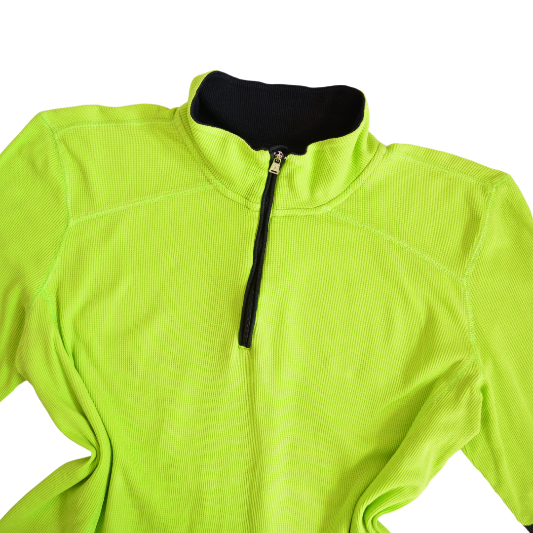 Sudadera Ralph Lauren Active verde neon